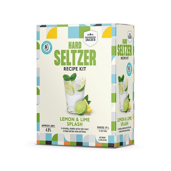 Mangrove Jacks Lemon and Lime Hard Seltzer Kit