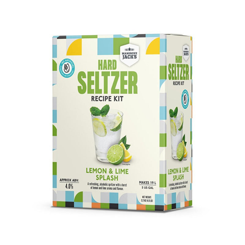 Mangrove Jacks Lemon and Lime Hard Seltzer Kit